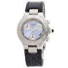 Cartier Chronoscaph Sm Watches W1020013 Stainless Steel/leather Ladies