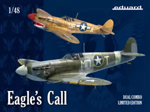 Eduard 1/48 11149 Eagle's Call (Spitfire Mk.vb , Vc ) Dual Combo ! Kit Modello - Foto 1 di 1