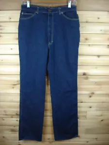 Vintage Montgomery Ward Jeans Size 20 Talon Zipper Dark wash Collections 3-3185 - Picture 1 of 10