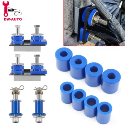 Kit de bujes de pernos de pivote para capó del motor + bujes de rodillo de capó para Peterbilt 379 Foto 1 de 4