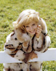 Sue Lyon Smiling Portrait In Fur Coat Lolita Era 16X20 Canvas Giclee