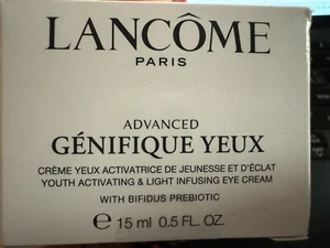 Lancome Advanced Genifique Yeux Youth crema contorno occhi attivante 0,5 once 15 ml NUOVO 8/24 - Foto 1 di 6