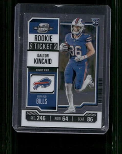 Fútbol óptico Panini Contenders 2023 #65 Dalton Kincaid - Imagen 1 de 2