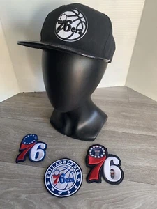Lot 4 Philadelphia 76ers Patch NBA Basketball Sports League bestickt + Mütze - Bild 1 von 12