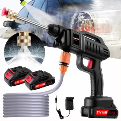 LTPAG Electric Cordless High Pressure Water Spray Gun Car Washer Portable Cleaner Tool