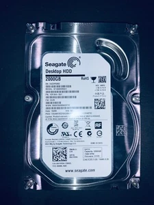 SEAGATE 2TB - ST2000DM001 - Foto 1 di 2