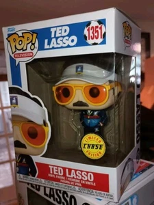 Funko Pop Television #1351 Ted Lasso CHASE From Factory Case W Protector π₯ - Picture 1 of 2