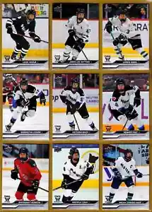 Jeu de bases complet de hockey PWHL 2024-25 Upper Deck 1 à 50 - Photo 1 sur 2