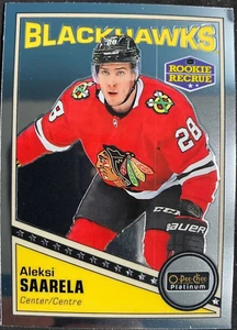 2019-20 O-Pee-Chee Platinum Retro #R71 Aleksi Saarela Chicago Blackhawks - Bild 1 von 2