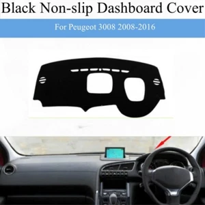Dash Mat,Dashboard Cover Polyester Nonsilp Pad For Peugeot 3008 2008-2016 - Picture 1 of 12