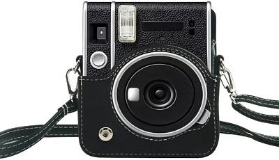 Funda para cámara instantánea Fujifilm Instax Mini 40 bolsa de transporte de cuero PU Foto 1 de 4