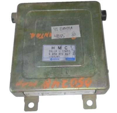 39110-33453 Hyundai Elantra 1993 Ecm Ecu Computer - Immagine 1 di 4