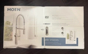 Moen Joric Stainless Single Handle Pull-down Kitchen Faucet 87580SRS Sealed NEW - Picture 1 of 2