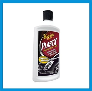 DETERGENTE PER FARI E PLASTICHE TRASPARENTI MEGUIAR’S PLASTX Auto Moto Detailing - Foto 1 di 9