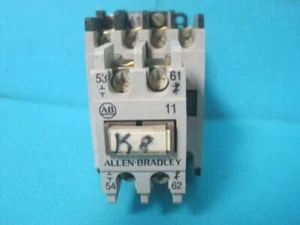 ALLEN BRADLEY 100-A09ND3 CONTACTOR SERIES B WITH 195-FA11 BLOCK WORKS GREAT - Picture 1 of 10