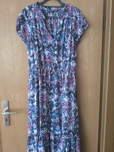 Damenkleid,Gr 44,gebraucht,mit kurzem Unterkleid! - Bild 1 von 5