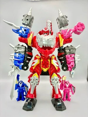 Power Rangers Dino Fury Ryusoulger DX KishiRyuOh Three Knights Megazord Bandai - Imagen 1 de 4