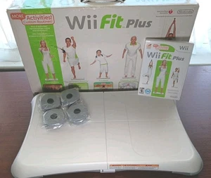 Nintendo Wii Fit Balance Board & Wii Fit Plus Box mit Handbuch - OVP - Bild 1 von 4