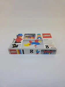 1978 Lego Building Toy - Set 8 - 97 Pieces - Sealed - Picture 1 of 24