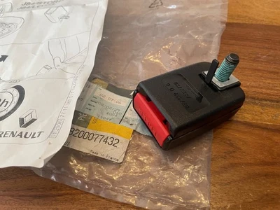 Renault Kangoo 2 Scenic 2 NUEVO GENUINO Cierre cinturón seguridad exterior trasero 8200077432 8C3 Foto 1 de 4