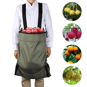 Garten Outdoor Obst Gemüse Waschen Netz Leicht Ernte Landwirtschaft Pflücksack - Bild 1 von 15