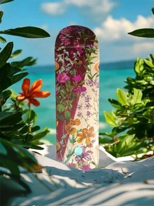 NEW Monarch Project Diego Skateboard Deck 8.375" Flowers ๐ - Picture 1 of 4