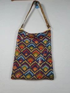Vintage Whiting & Davis Evening Bag – Multicolor Mosaic Mesh with Gold Strap - Picture 1 of 17