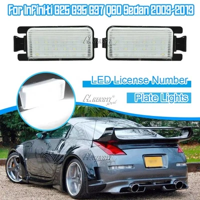 2x Lâmpada de LED branca para Nissan 350Z 370Z GTR Infiniti G35 G37 - Imagem 1 de 4