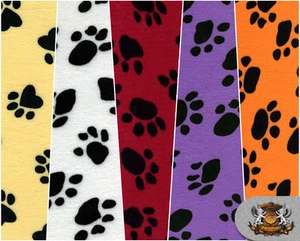 VELBOA PAW PRINT Faux Fur Fabric / 60"X36" / Sold by the yard - Picture 1 of 6