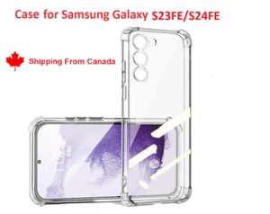 Coque téléphone transparente pour Samsung Galax S23 FE/S24 FE - Photo 1 sur 3