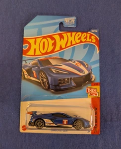 Hot Wheels Corvette C8.R Then and Now Blue 2021 - Picture 1 of 6