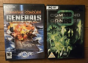 Command & Conquer Generals Zero Hour Expansion Pack & C&C 3 Kane Edition PC - Picture 1 of 8