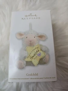2012 Hallmark Keepsake Handcrafted Christmas Ornament Godchild - Picture 1 of 3