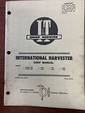 International Harvester I&T Shop Manual