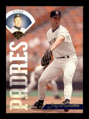 1995 BASEBALL 1995 Leaf Joey Hamilton San Diego Padres #114 1 - Image 1 of 2
