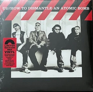 NEW U2 HOW TO DISMANTLE AN ATOMIC BOMB Red Vinyl LP Island Records U214/986817-2 - Picture 1 of 2