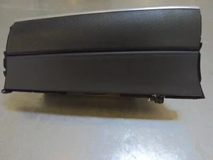 2011 BMW X6M E71 DASH GLOVE BOX BLACK W/ CARBON FIBER STYLE LEATHER 75990271 - Picture 1 of 4