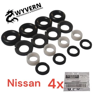 FÜR NISSAN JUKE Qashqai Pulsar J11 1.2 HRA2DDT Einspritzdüse Dichtung O-Ring Service Kit - Bild 1 von 7