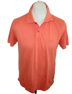 HUGO BOSS HERREN Polo shirt hemd REGULAR FIT FIRENZE OBERTEIL Gr. L ROSA - Bild 1 von 8