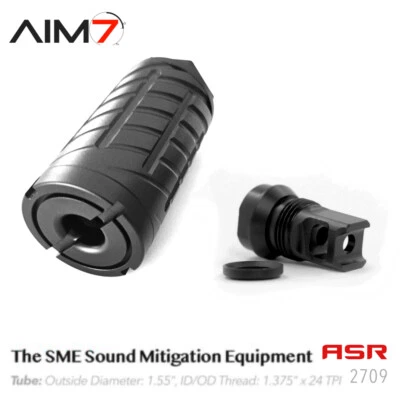 AIM7 MATRA R.530 LUZ 13/16×16 con Brazos Breek Freno de Boca 2BO-S 223,30CAL,9MM Foto 1 de 4