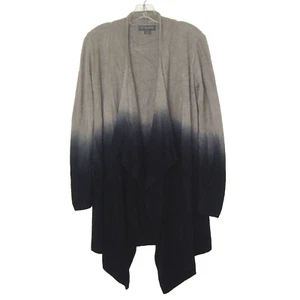 BAREFOOT DREAMS Bamboo Chic Lite Ombre Open Front Draped Cardigan Size S/M - Picture 1 of 8