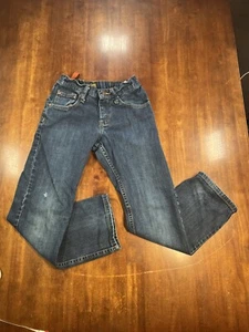 Lee Jeans Boys 10 R Straight Fit Adjustable Waist Stretch Denim - Picture 1 of 4
