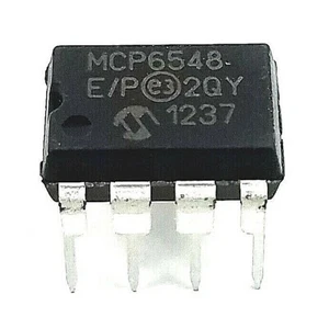 2PCS Microchip MCP6548-E/P MCP6548 Open-Drain O/P Sub-Microamp Comparator New IC - Picture 1 of 6
