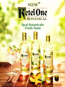 KETEL ONE VODKA AD #13 RARE 2018 BOTANICAL REAL BOTANICALS FRESH TASTE - Bild 1 von 1