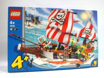 Lego Piratas 7075 Barco Pirata Capitán Barbaneja Original De Colección ¡SIN USAR, EN CAJA!! Foto 1 de 3
