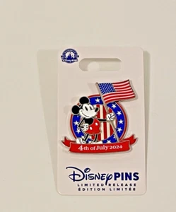 2024 Disney Parks Fourth 4th Of July Mickey Mouse Limited Release - Bild 1 von 4