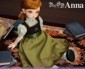 Bjd 42cm doll Volks Super Dollfie Disney Collection Dear SD Anna Frozen Girlhood - Picture 1 of 5