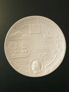 Frankoma Bi-Centennial Celebration 1975 Victories For Independence plate no dama - Picture 1 of 2