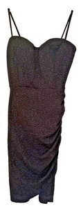 Vestido Windsor XS Negro Brillo Nuevo con Etiquetas - Imagen 1 de 5