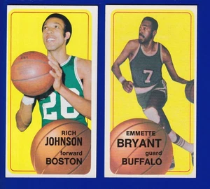 2 Celtics Lot 1970-71 Topps #116 Emmette Bryant #102 Rich Johnson EXMT & EX-EXMT - Bild 1 von 2
